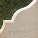 Recarved by hand on York stone